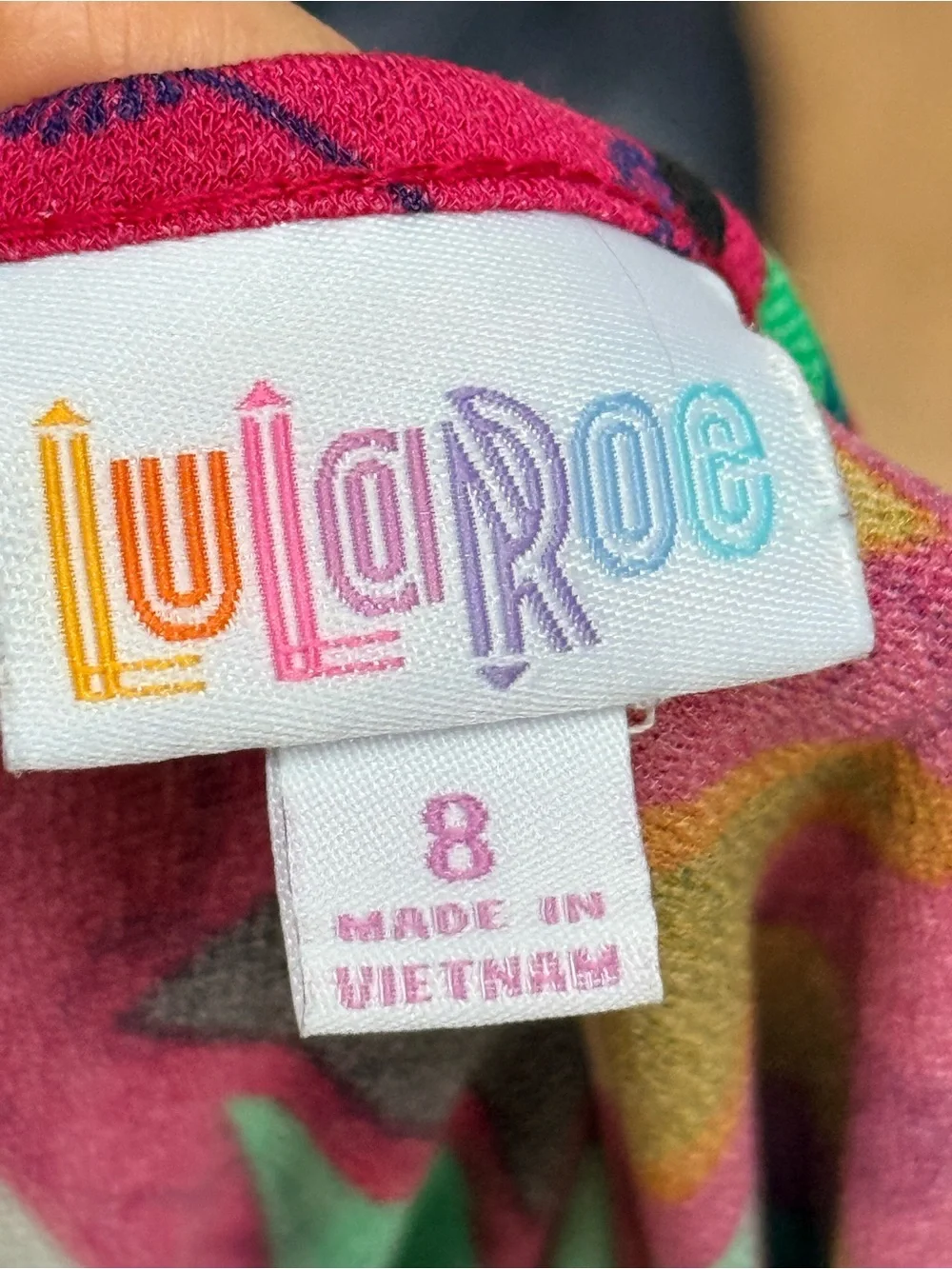 Lularoe Geometric Dress – Girls Size 8